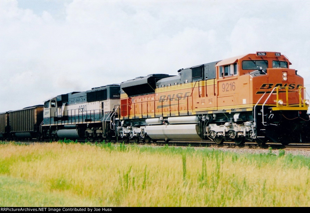 BNSF 9216 East